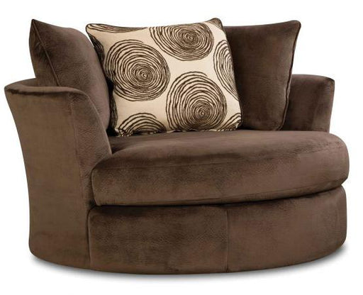 Groovy Chocolate Swivel Pod Chair image