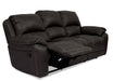 Cowboy Dark Brown Dual Reclining Sofa image