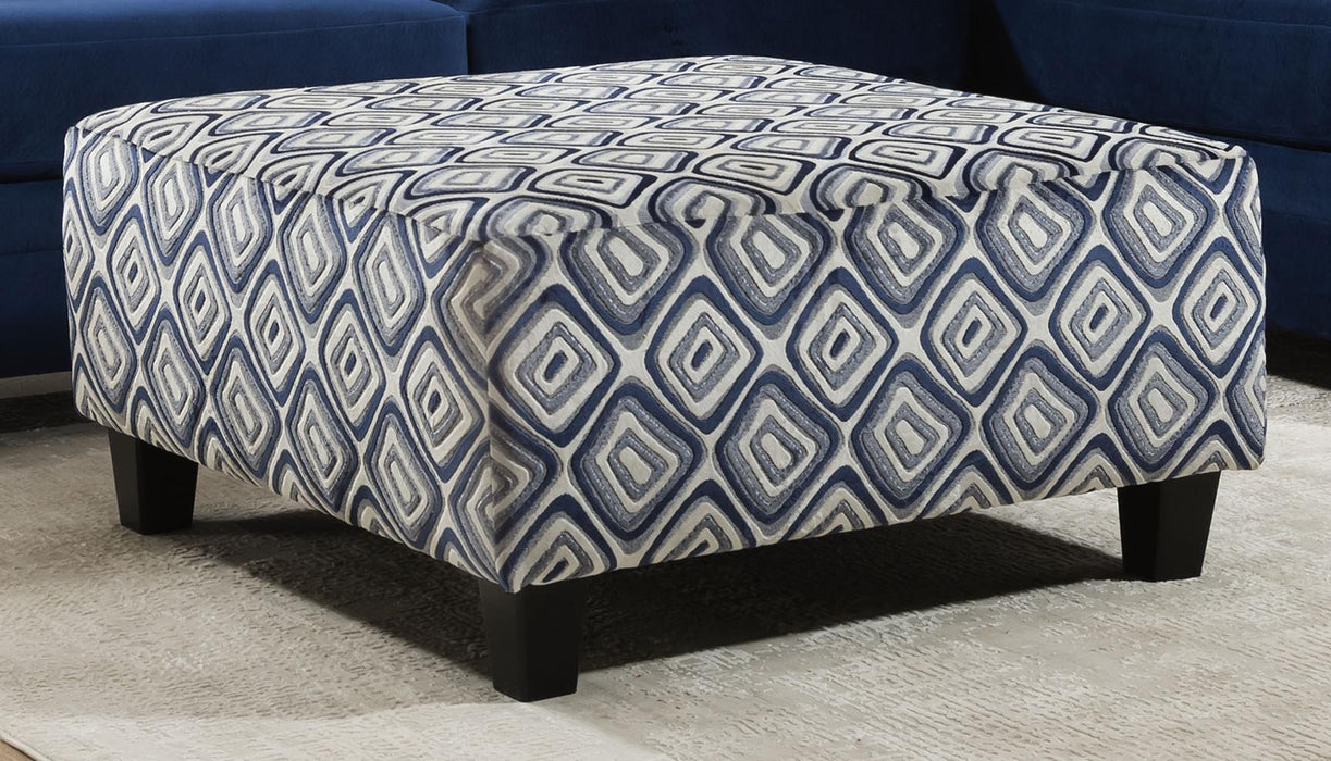 Big Swirl Ottoman (Groovy Smoke) image