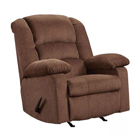 Jesse Chocolate Chaise Rocker Recliner image