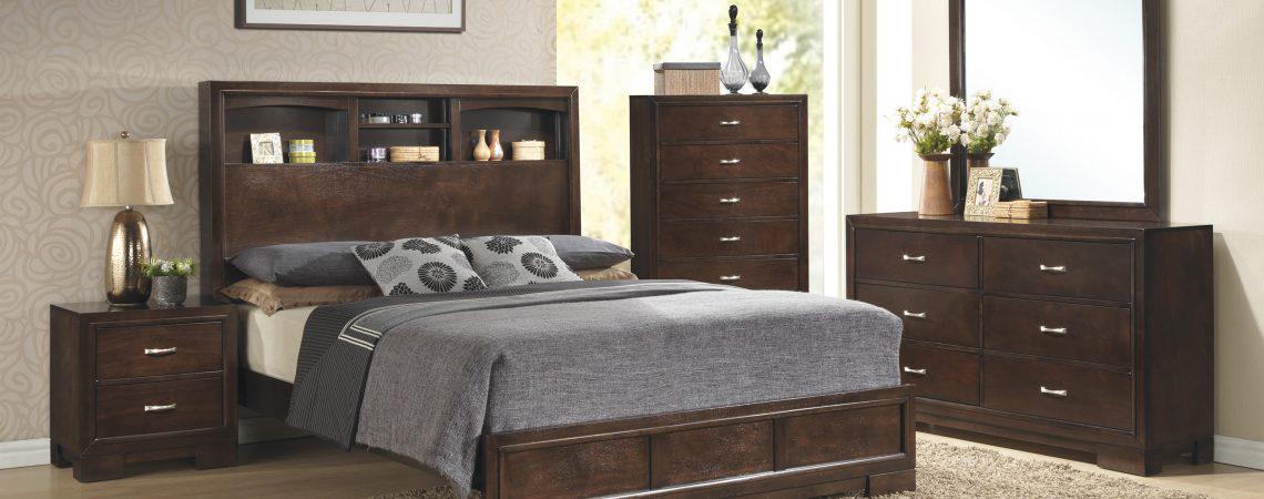 Walnut Full Bed image