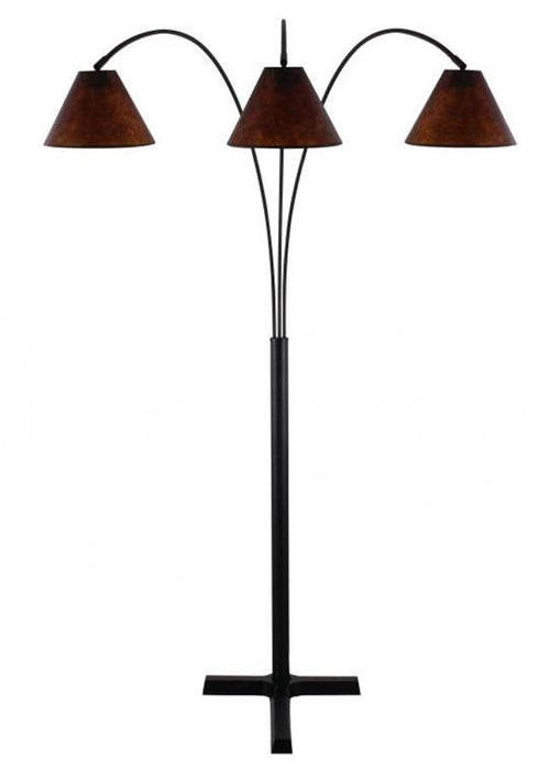 Metal Triple Light Floor Lamp image