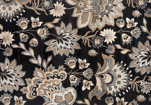 Black/Beige Rug Glamor Collection image