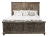 Industrial Barnwood King Bed image