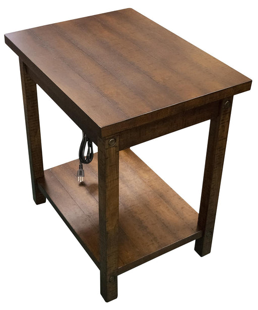 Woodsman Chairside Table W/Usb image