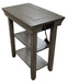 Jasper Grey Chairside Table W/Usb image