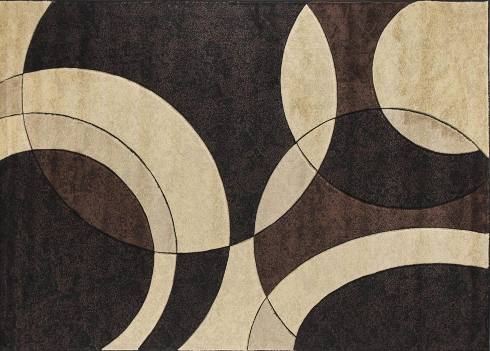 Cream/Brown Rug Miglena Collection image