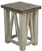 Spencer Granite White Chairside Table image