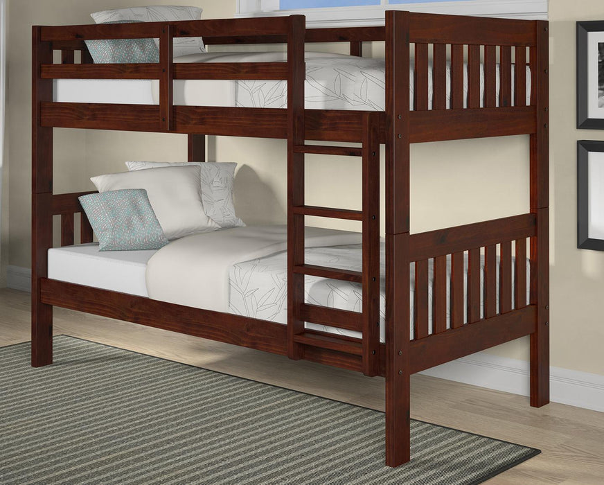 Chocolate Twin/Twin Complete Bunkbed image