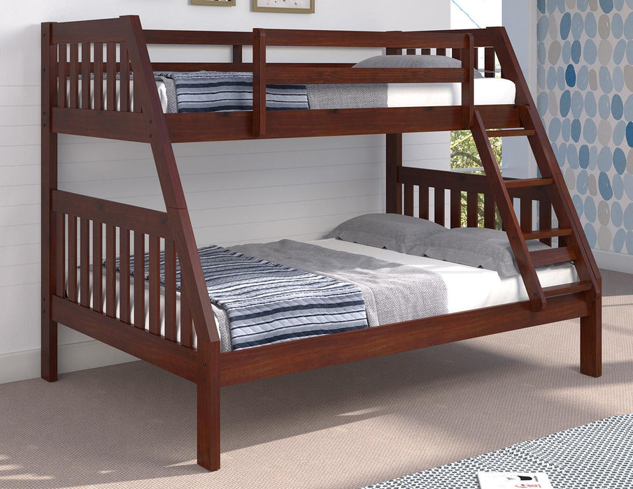 Chocolate Twin/Full Mission Bunkbed image