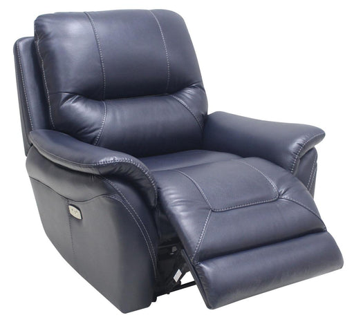 New Reggio Blue Power Recliner image