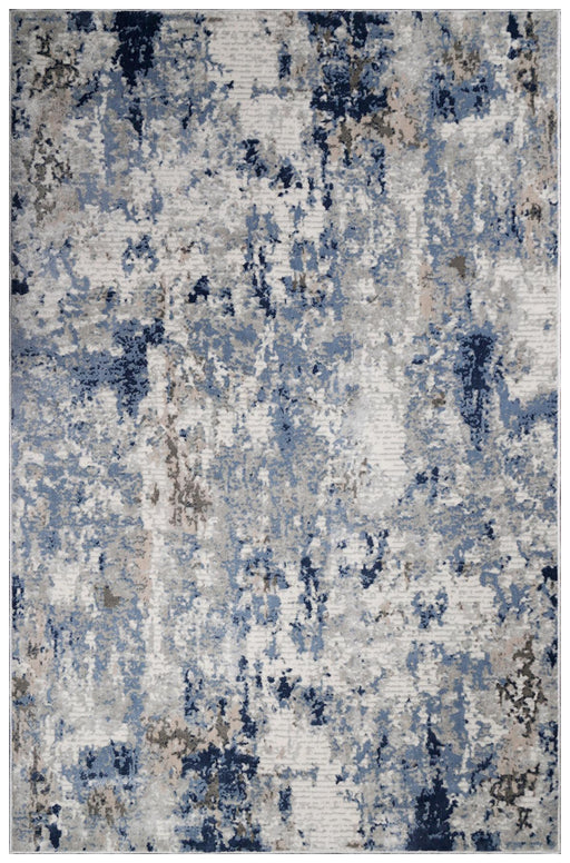 Grey/Blue Rug Trendy Collection image