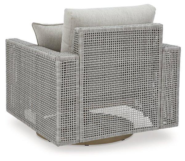 Seton Creek Outdoor Swivel Lounge with Cushion