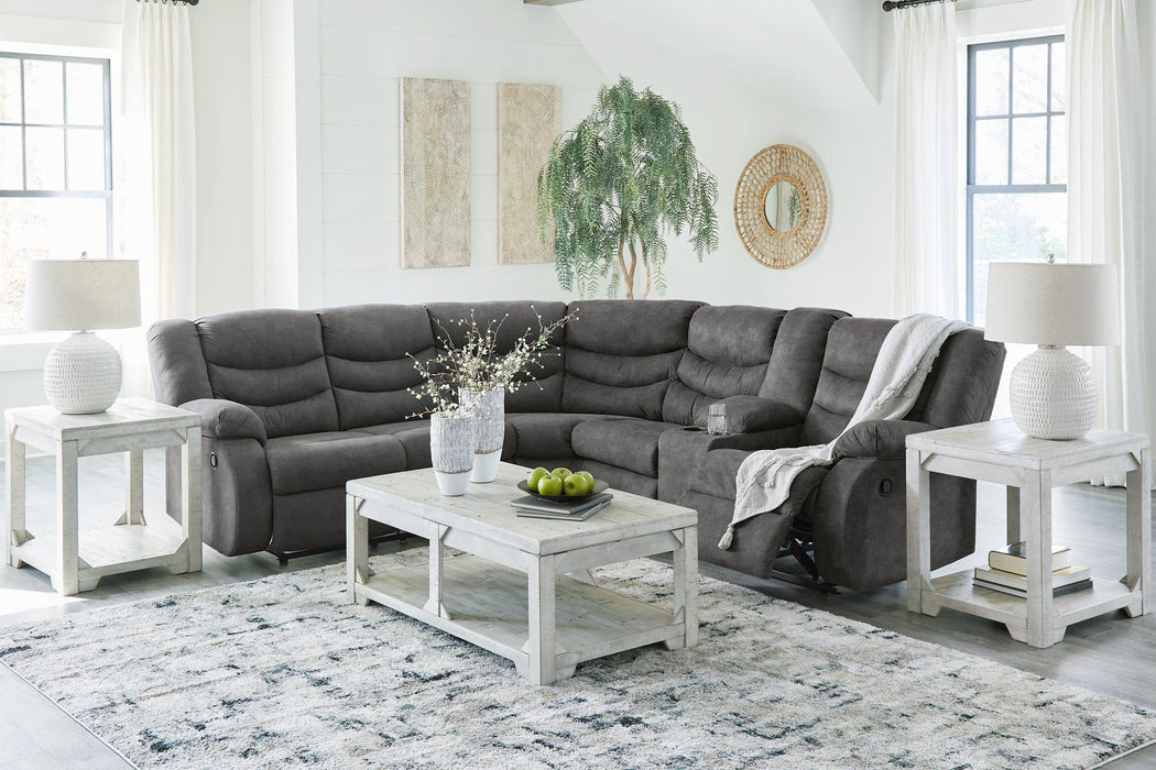 Partymate 2-Piece Reclining Sectional