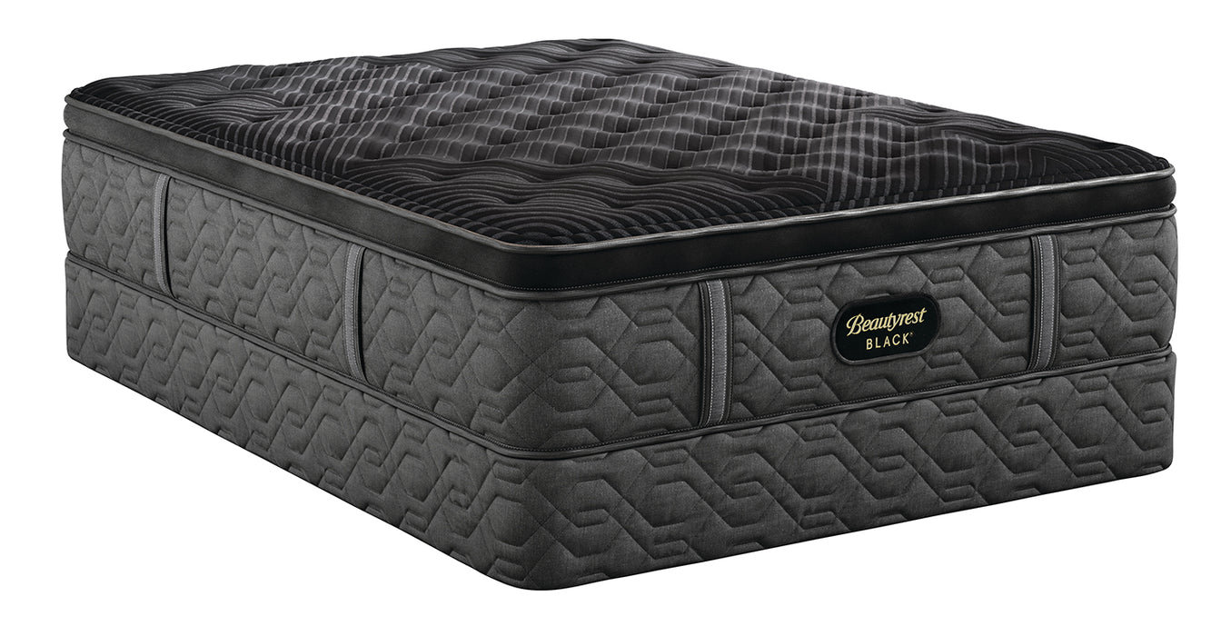 King Size Beauty Rest Black Medium Pillo Wtop Mattress