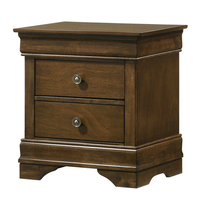 Porter Toffee Nightstand W/ Usb