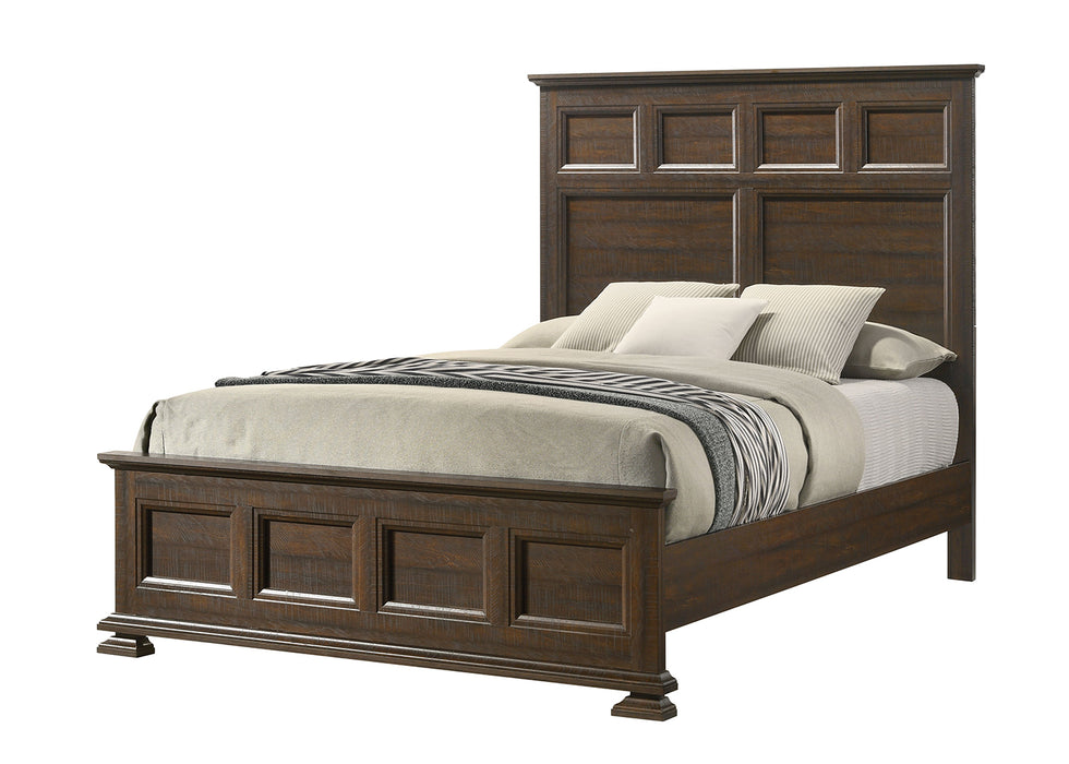 Queen Size Bed Savana Brown