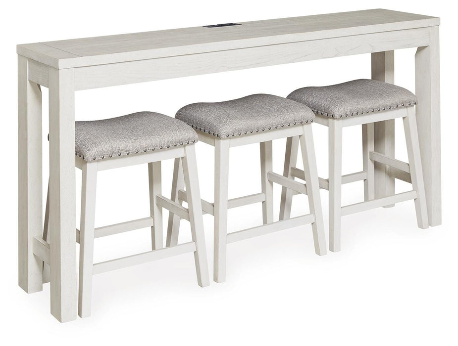Robbinsdale Counter Height Dining Table and 3 Barstools Set