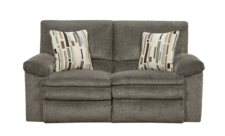 Tosh Pewter Reclining Loveseat