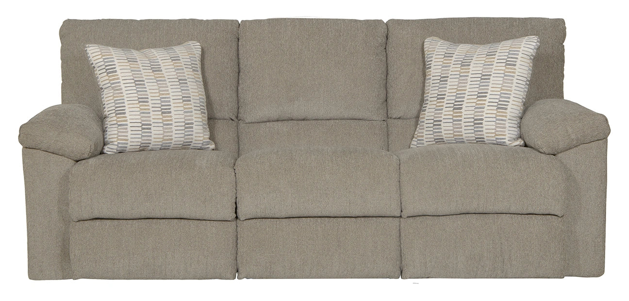 Tyler Pewter Power Reclining Sofa