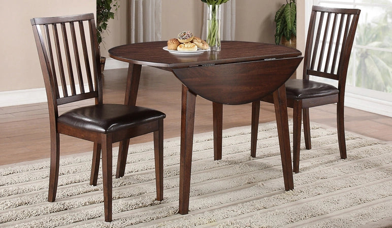 Mango Dining Drop Leaf Table & 2 Chairs
