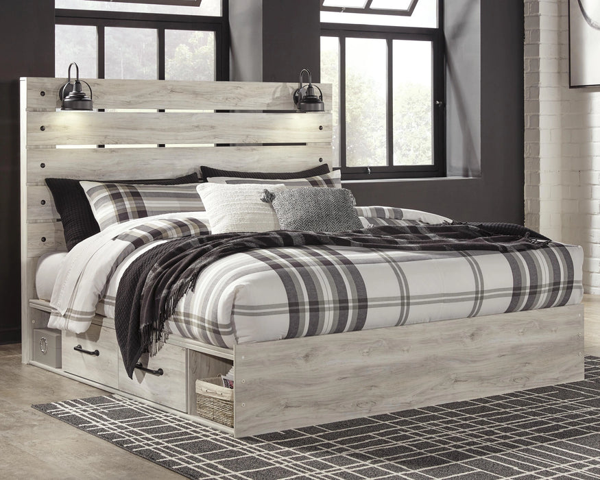Cambeck Bed with 2 Storage Drawers
