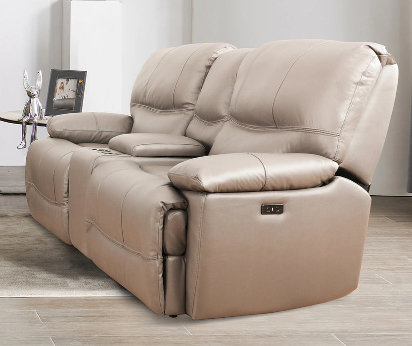 Colt Taupe Power Zero-G Loveseat