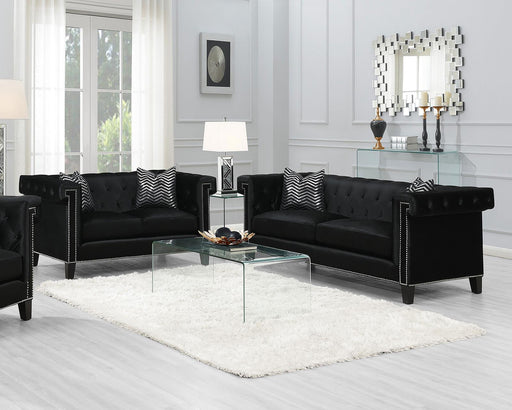 Reventlow Formal Black Two Piece Living Room Set image