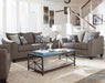 Salizar Transitional Grey Two Piece Living Room Set image