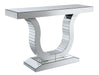 G930010 Contemporary Mirrored Console Table image