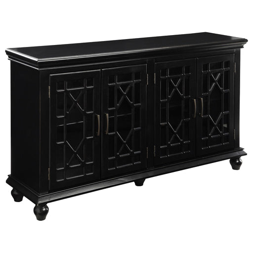 Traditional Black Accent Cabinet image
