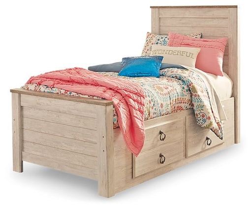 Willowton Bed with 2 Storage Drawers image